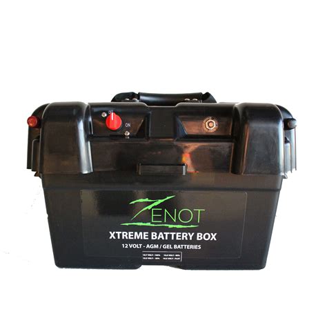 dual 12 volt battery box